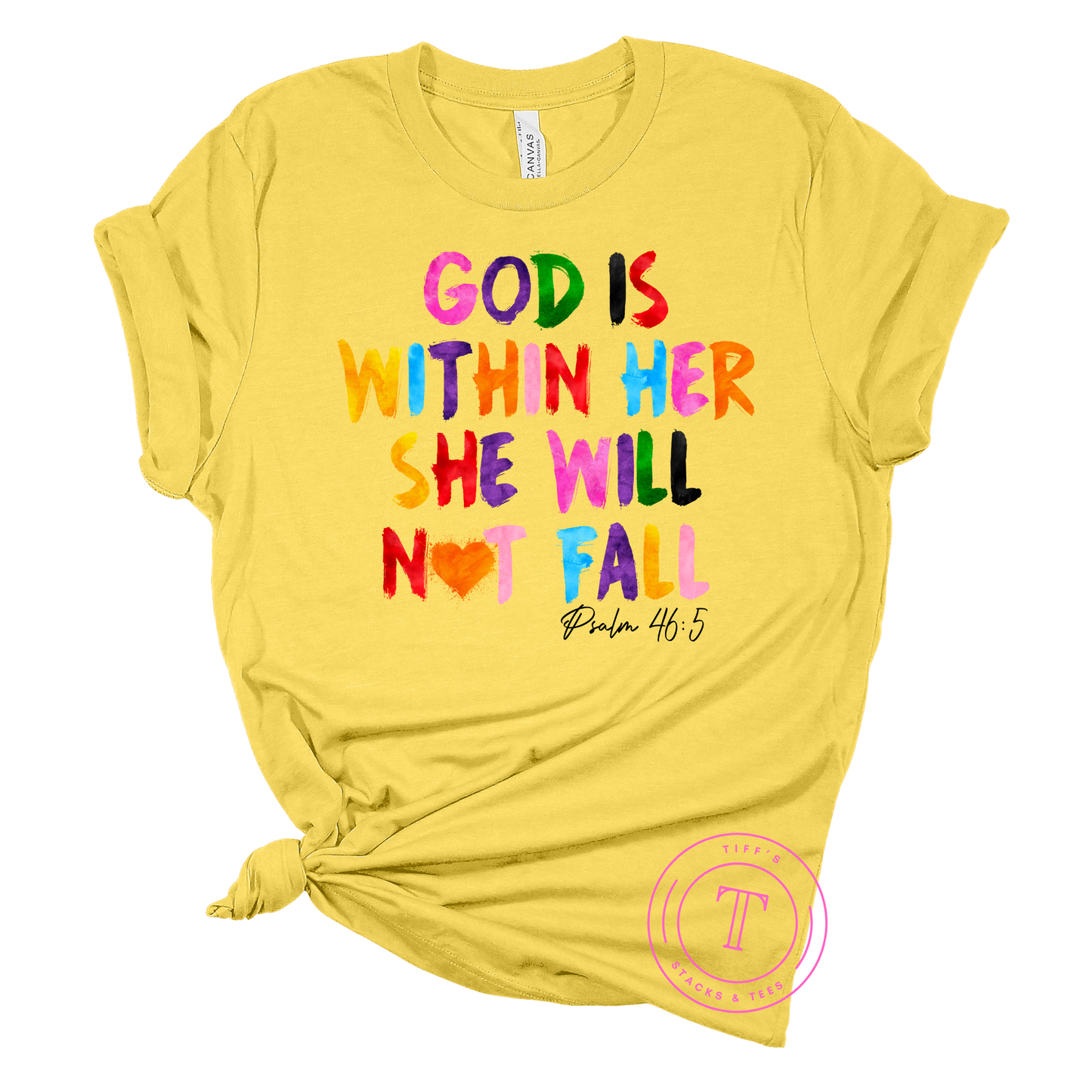 God is Within Her FRONT ONLY