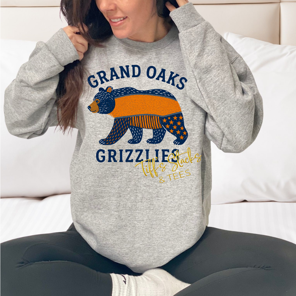 Grand Oaks Grizzlies Patchwork Bear