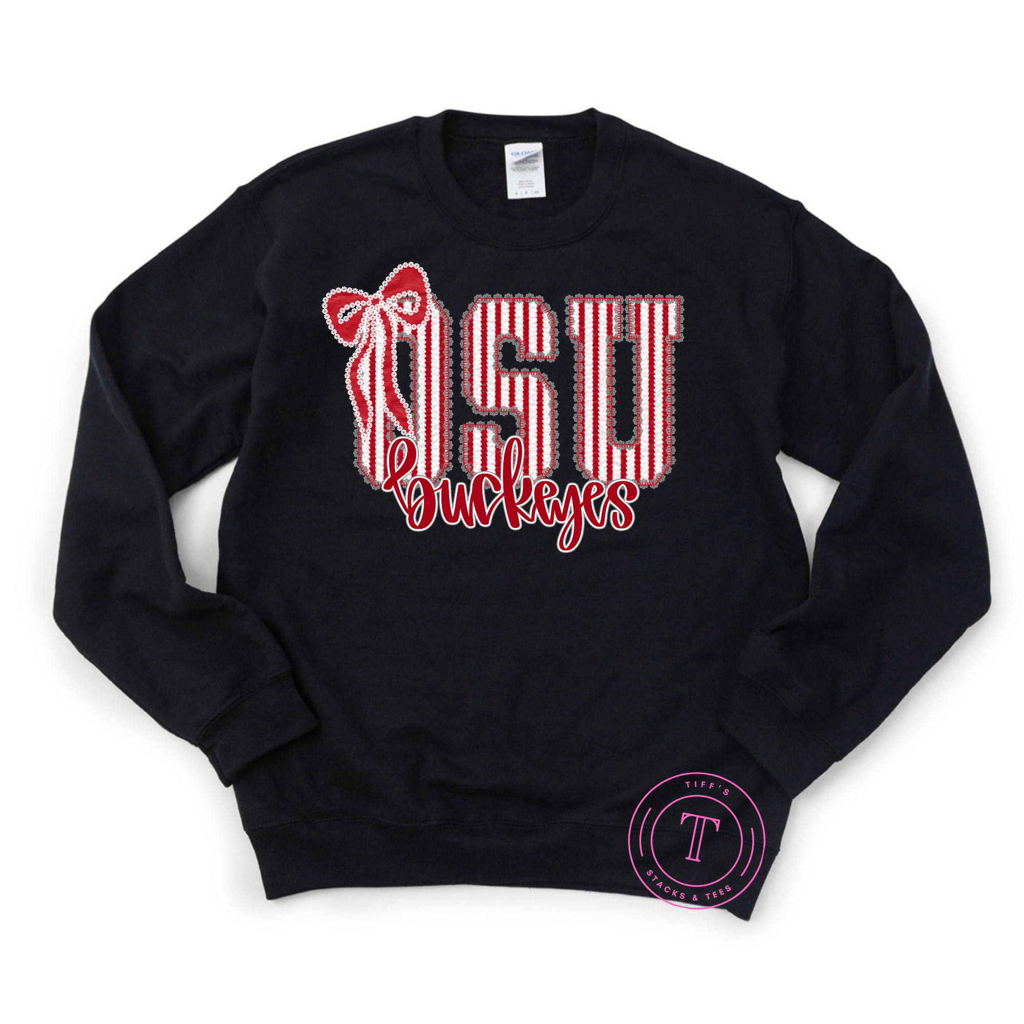 OSU Seersucker w/ Buckeyes