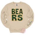 Bears Faux Glitter