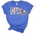 Clark Cubs Gingham Pennant Youth
