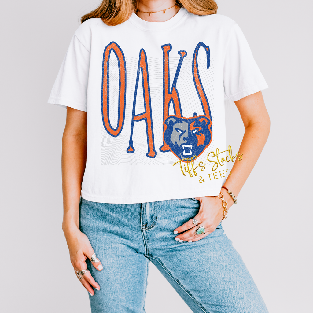 Oaks Vintage Oversized Print