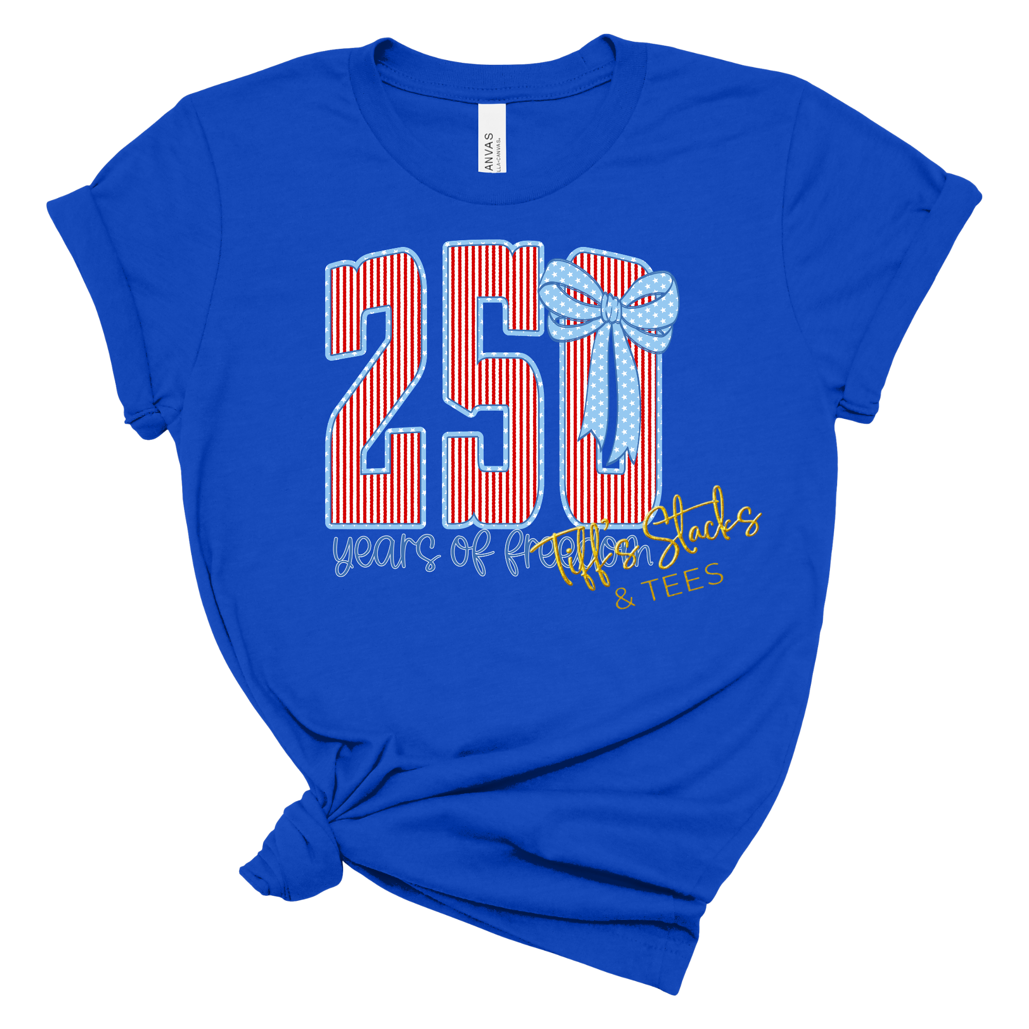 250 Years of Freedom Striped Coquette