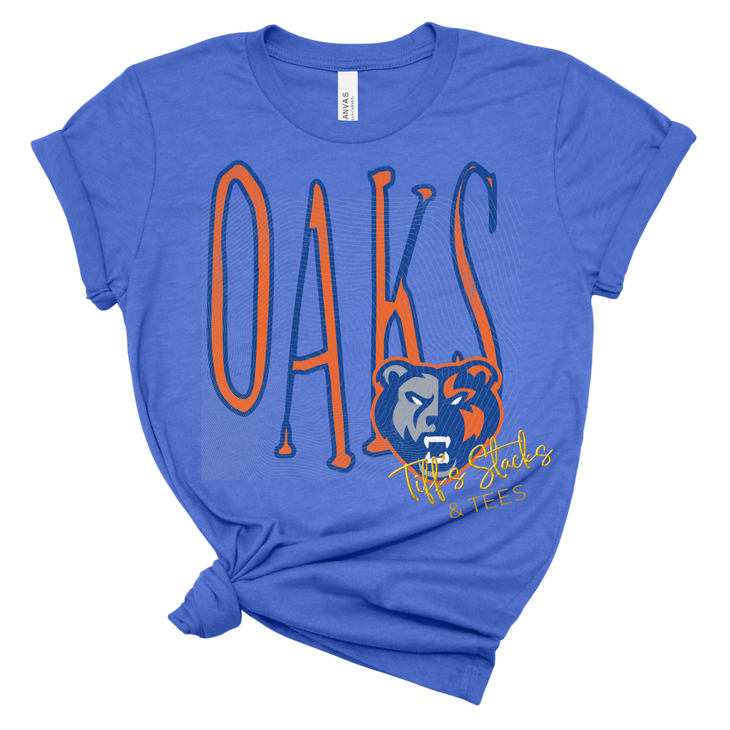 Oaks Vintage Oversized Print