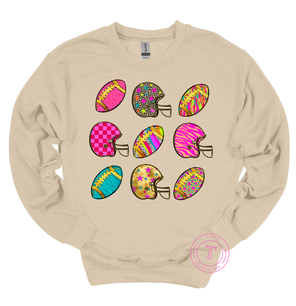 Football Neon Retro