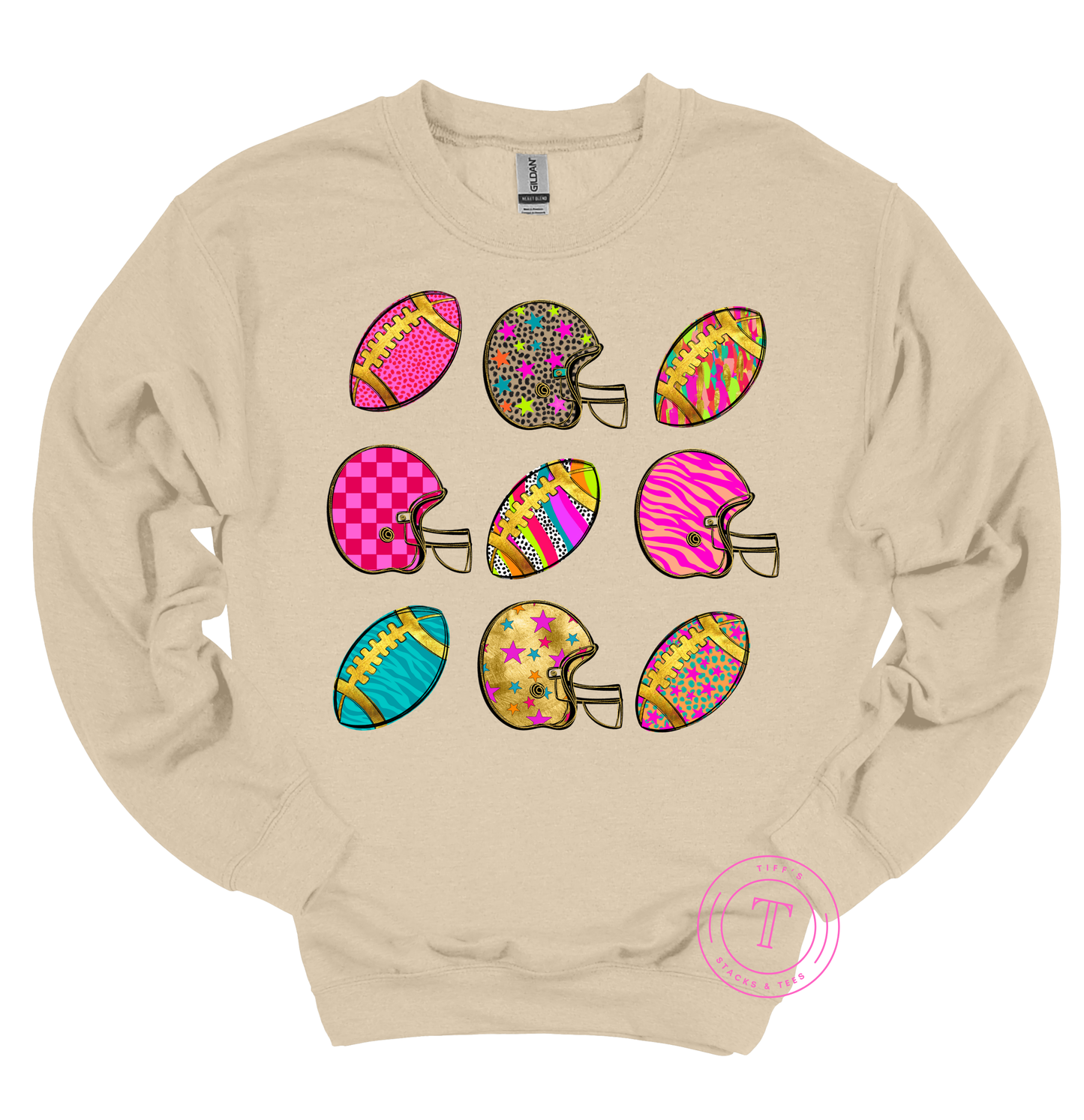 Football Neon Retro