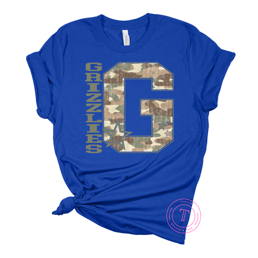 Grizzlies Camo Youth