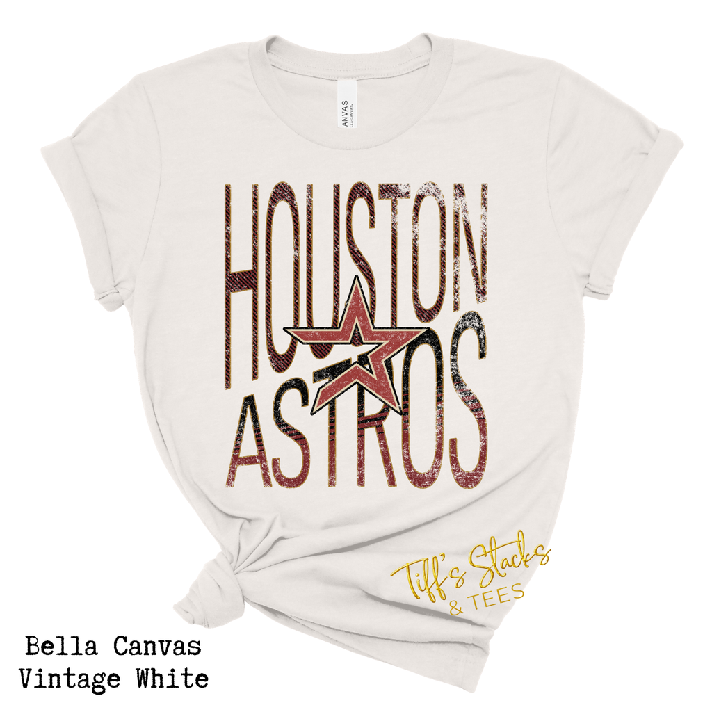 Houston Astros Retro Red and Black