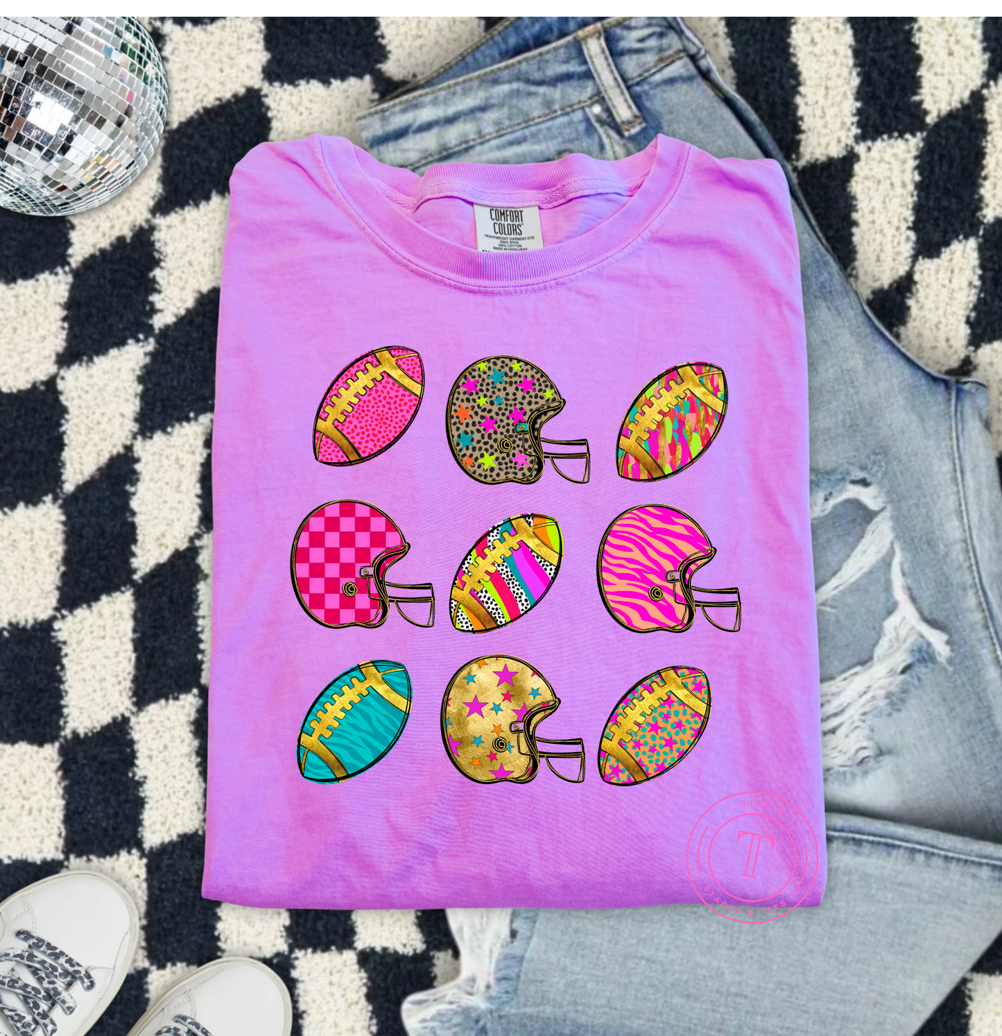 Football Neon Retro