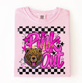 Pink Out Bear Mascot