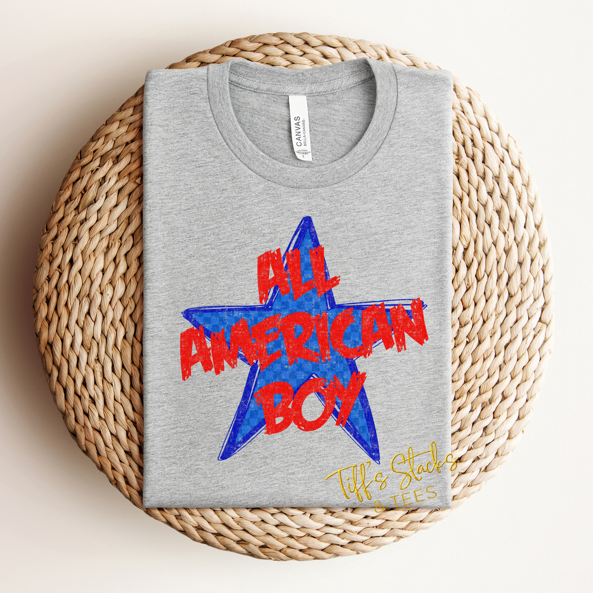 All American Boy Checkered Star Youth