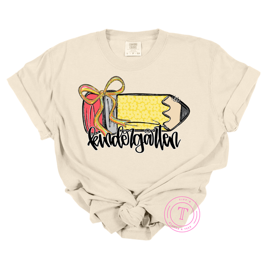 Grade Level Pencil w/ Coquette Bow Youth