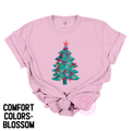 Christmas Tree w/ Coquette Bows Faux Paint