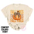Fall Vibes Leopard Pumpkin
