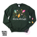 All is Calm, All is Bright w/ Lights on Sleeve