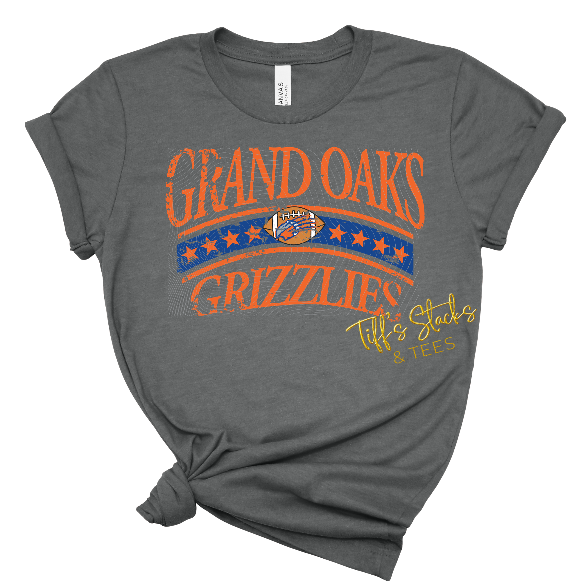 Grand Oaks Grizzlies Football w/ Bear Claw