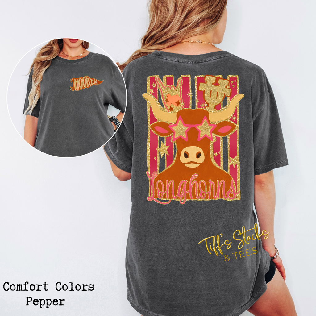 UT Folk Glitz Front/Back Youth