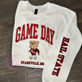 Game Day Sweatshirt w/ Hail State on Sleeve