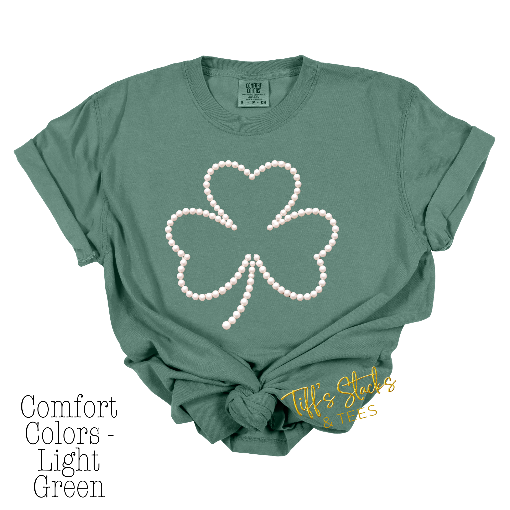 St. Patrick's Day Pearl Shamrock