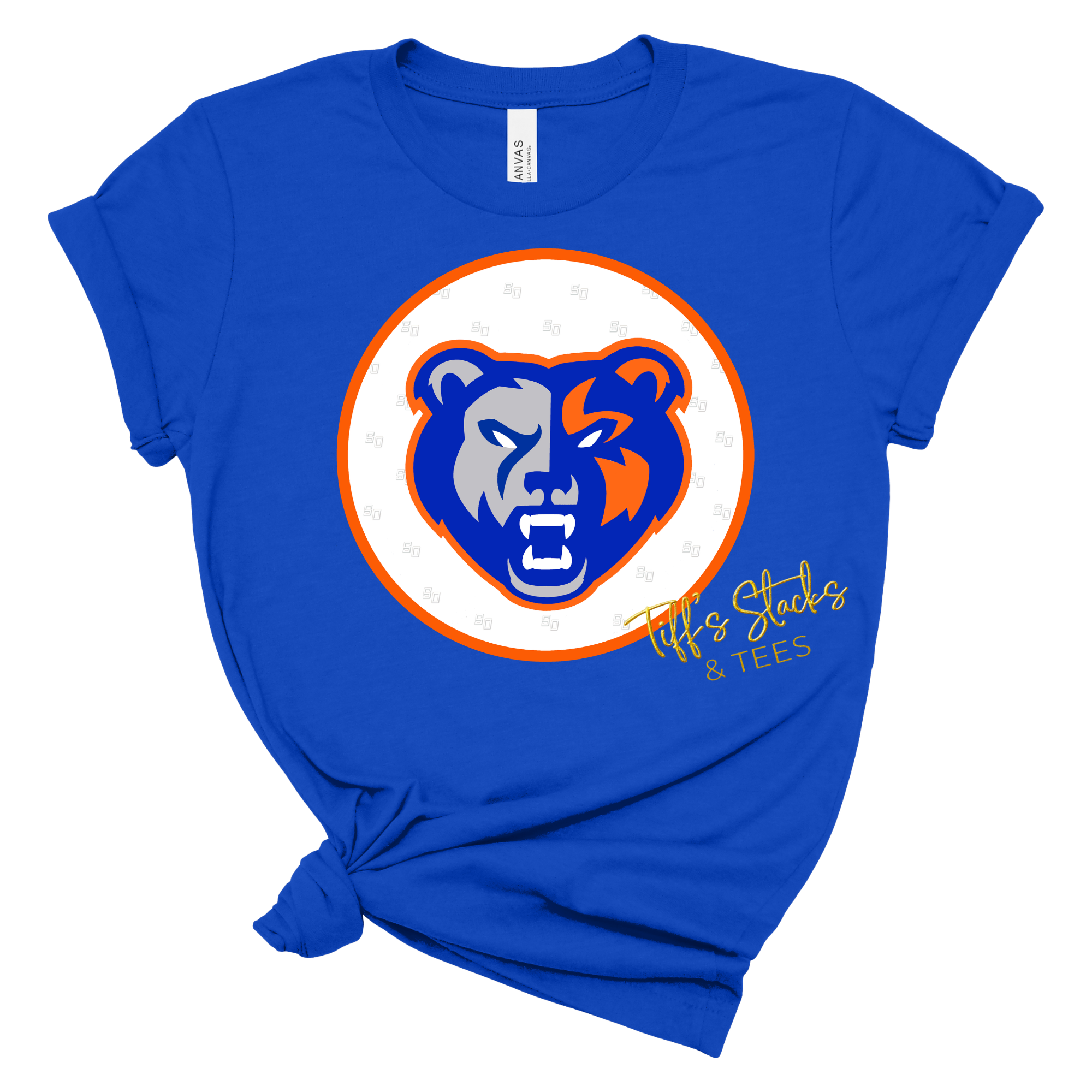 SO Grizzlies Circle Logo Royal Blue