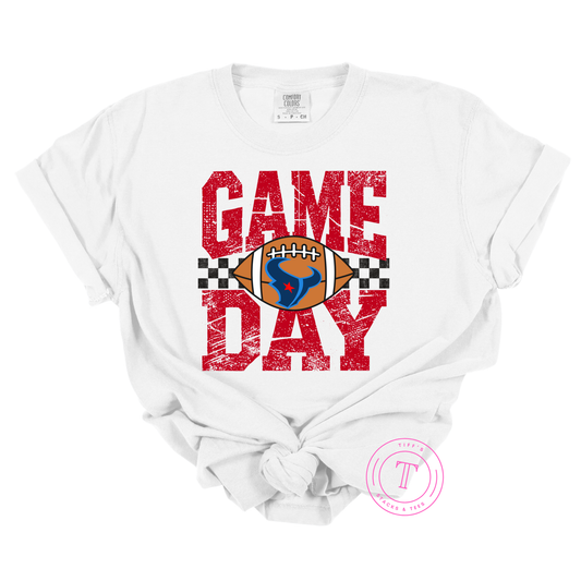 Texans Game Day Distressed