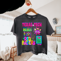 Texas Tech Red Raiders Neon Collage