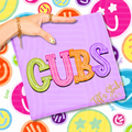 Cubs Neon Stacked Mascot Youth