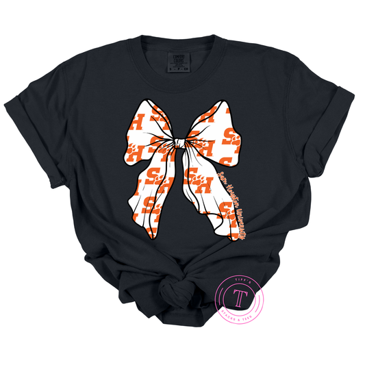 Sam Houston White Coquette Bow