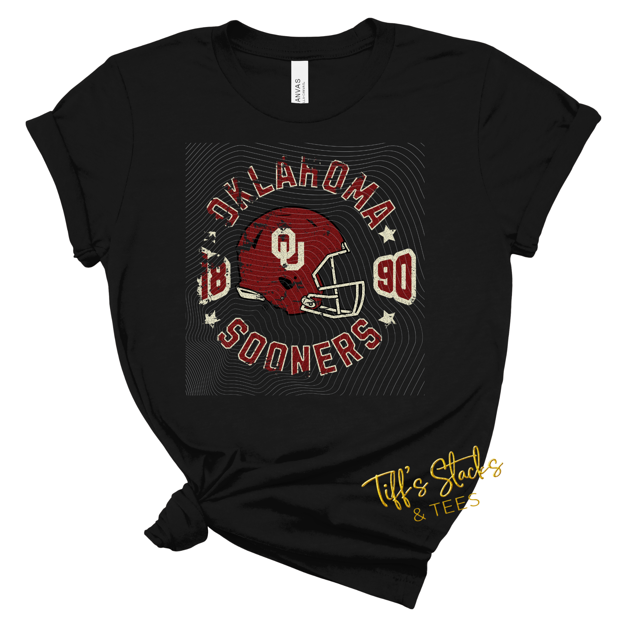 Oklahoma Sooners w/ Football Helmet