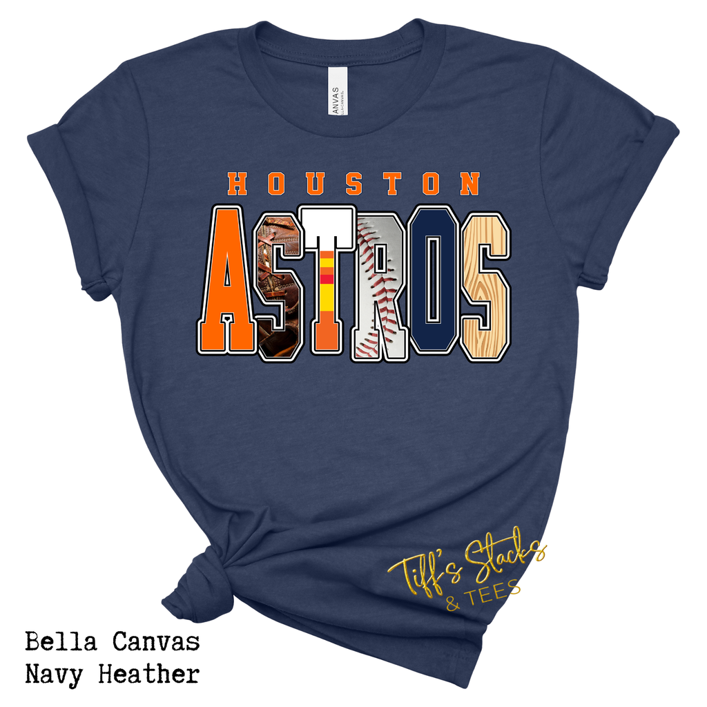 Houston Astros Funky Letters