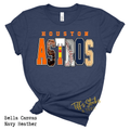 Houston Astros Funky Letters