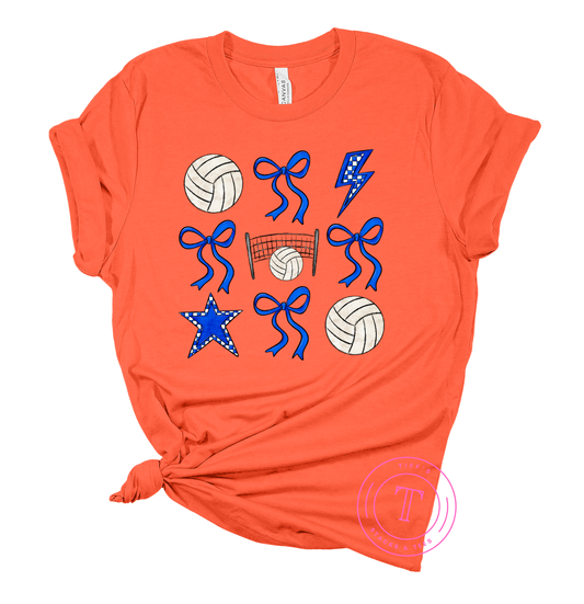 Volleyball Coquette - Royal Blue