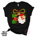 Ho Ho Ho Preppy Santa w/ Coquette Bow Youth