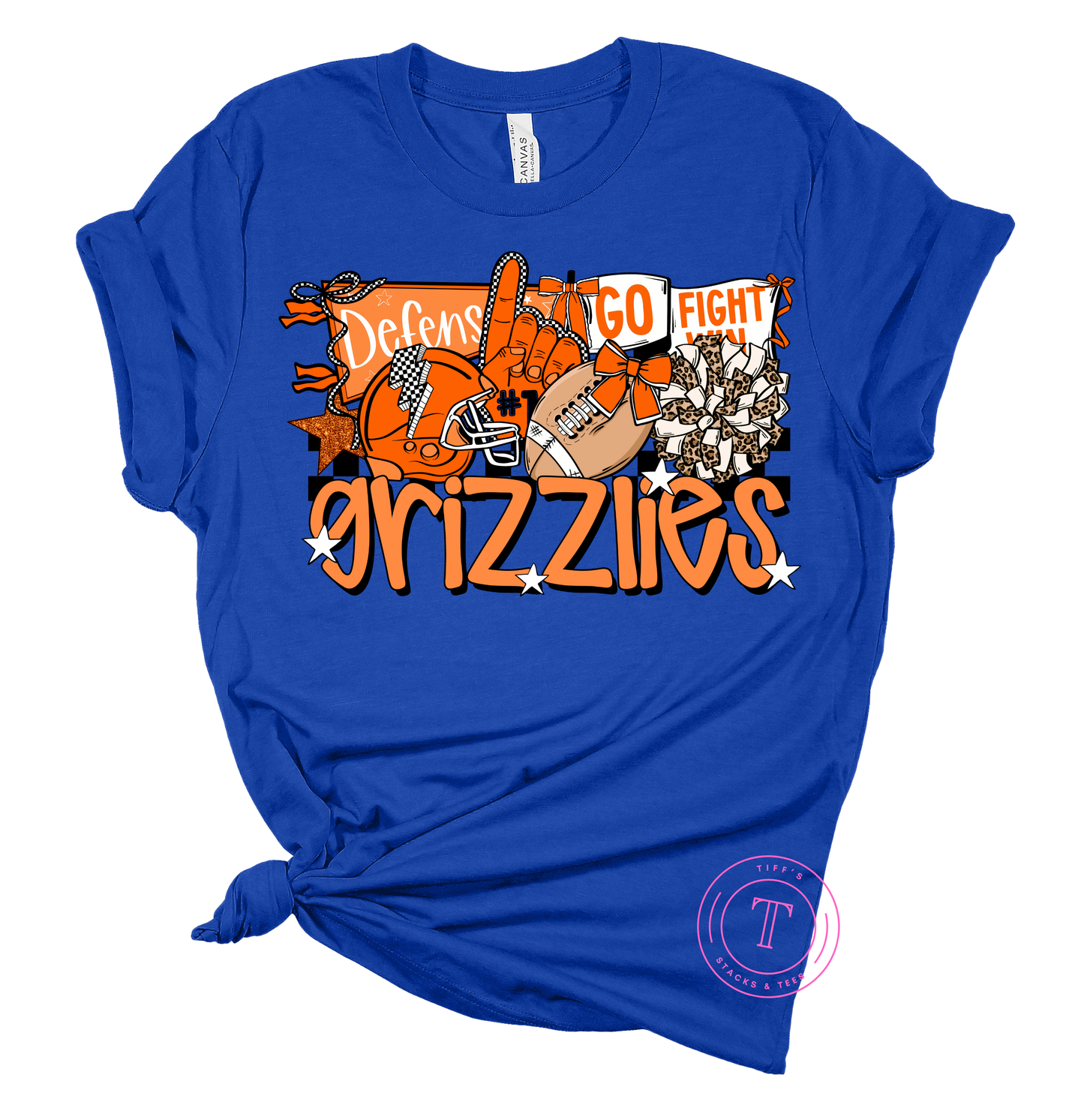 Grizzlies Football Go Fight Win Youth