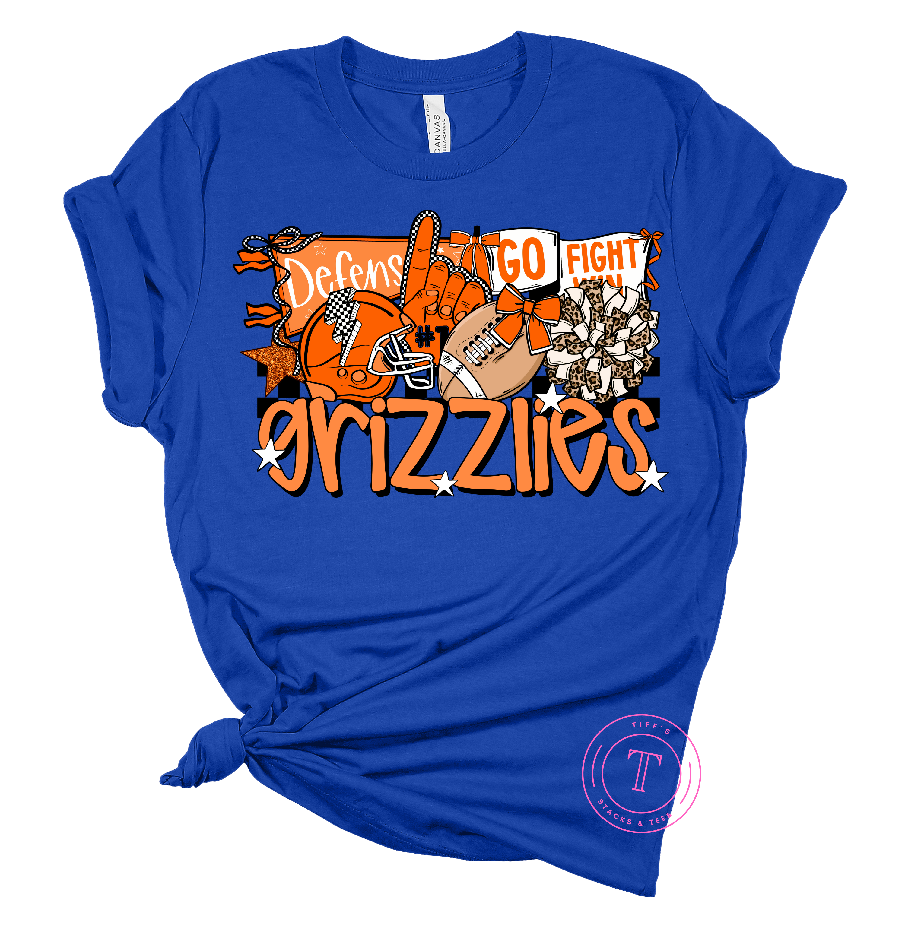 Grizzlies Football Go Fight Win Youth