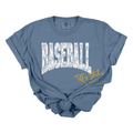 Baseball Blue Floral