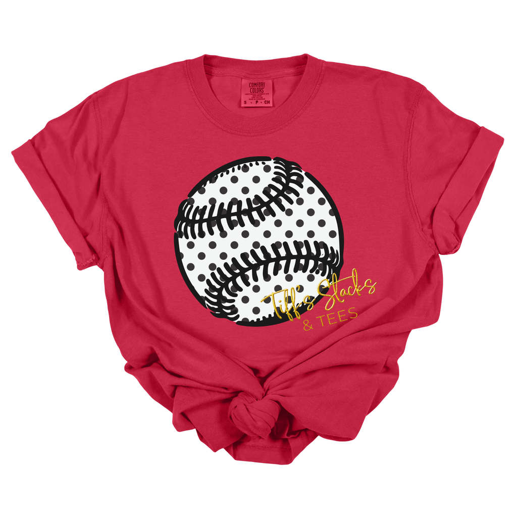 Polka Dot Baseball/Softball