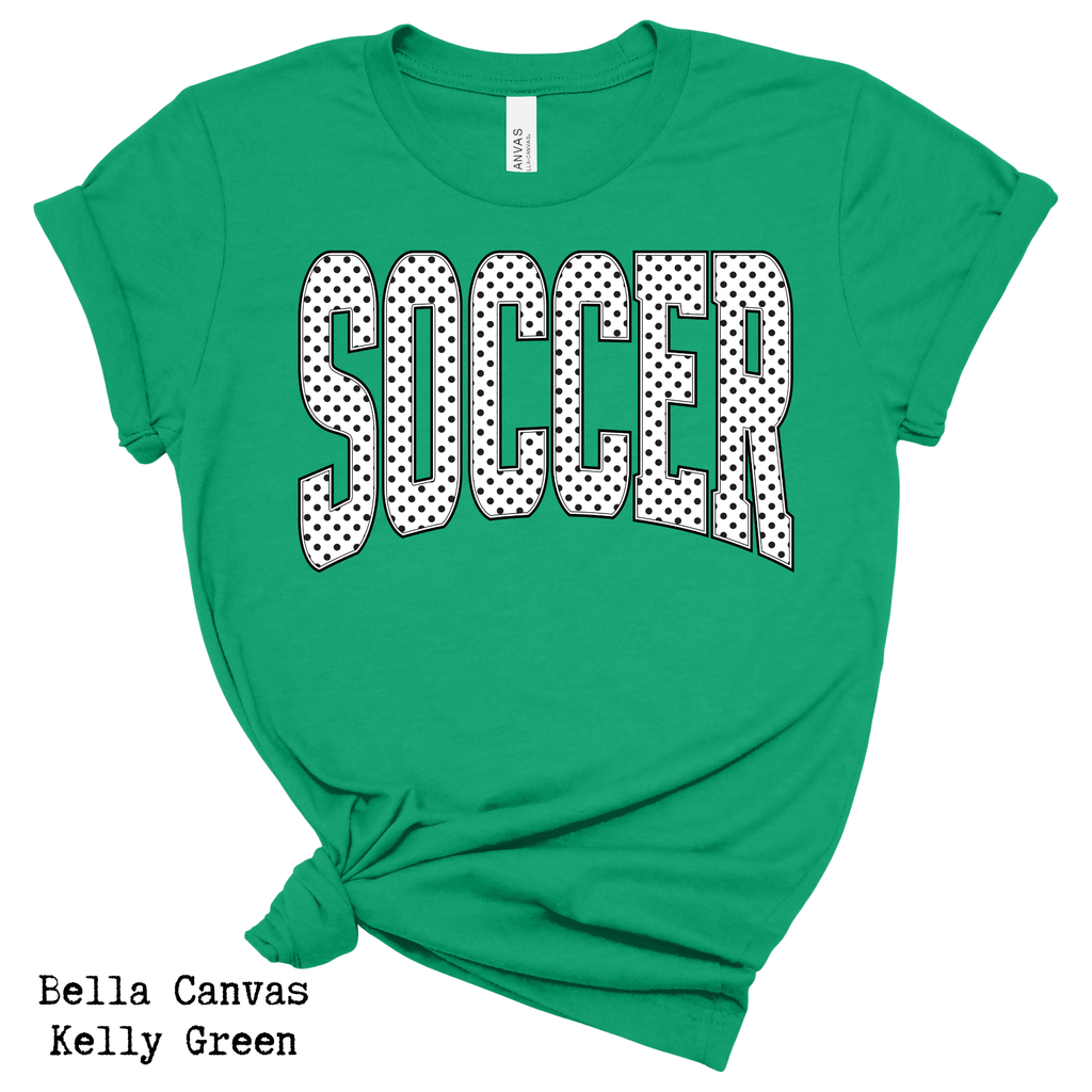 Soccer Polka Dot