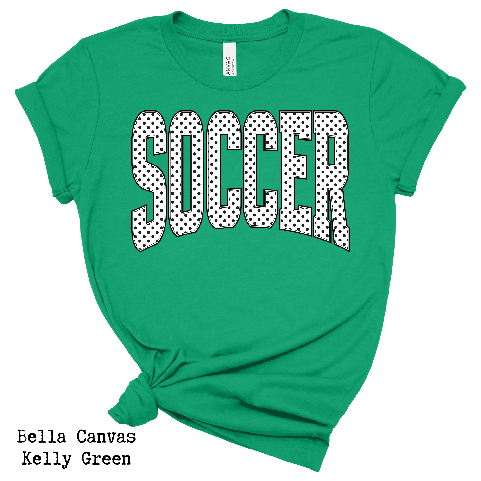 Soccer Polka Dot