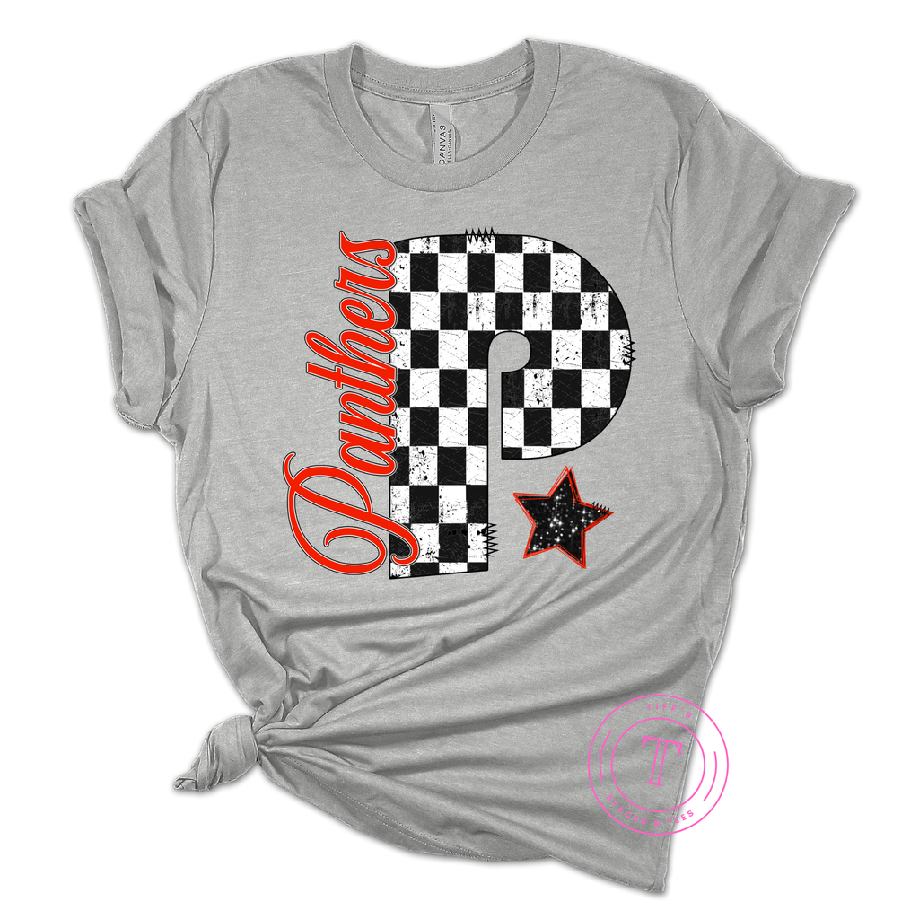 Panthers Checkered P Youth