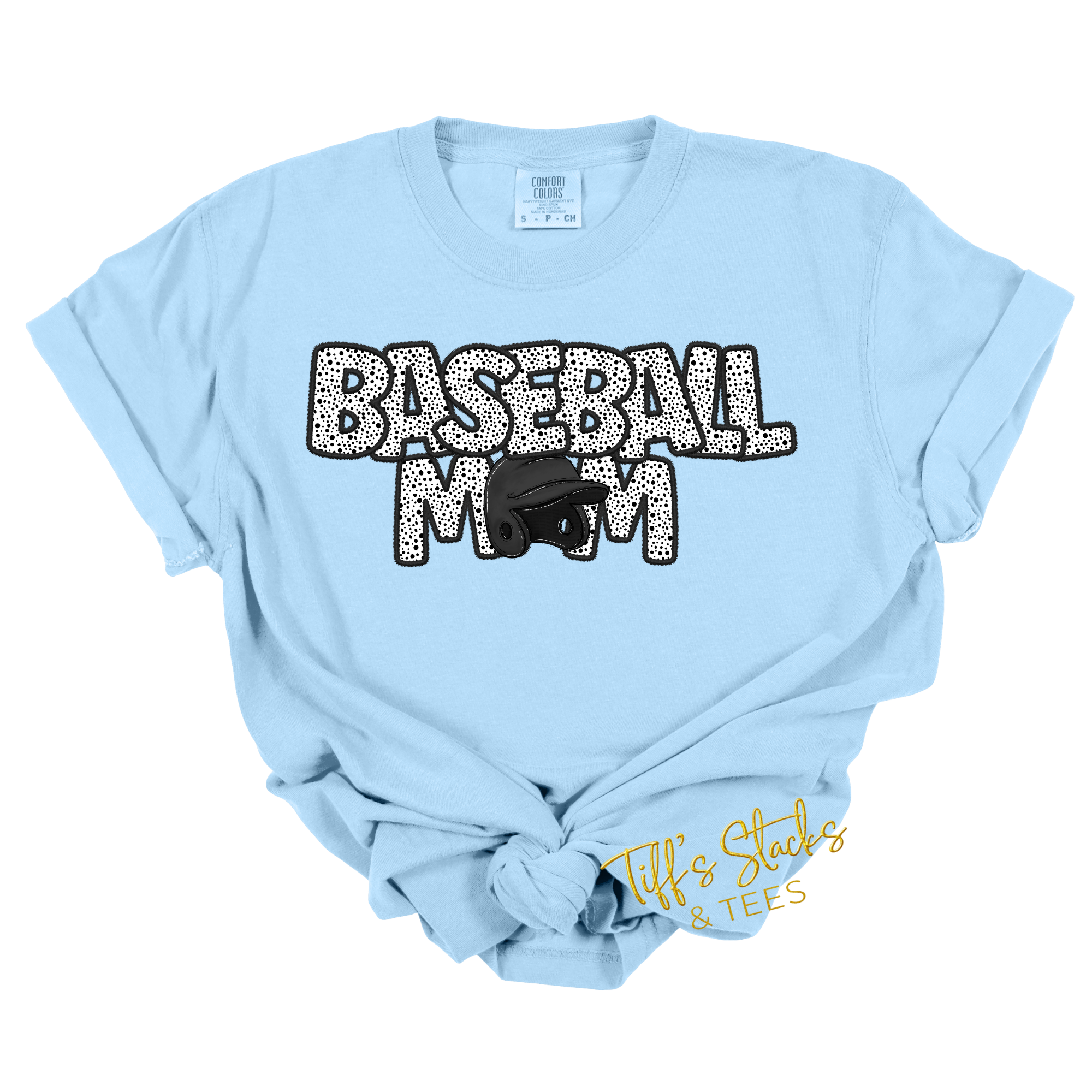 Baseball Mom w/ Helmet