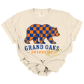 Grand Oaks Grizzlies Checkered Bear