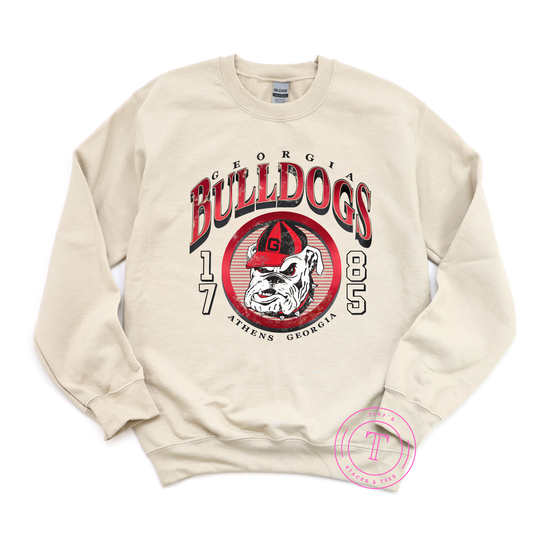 Bulldogs Vintage Mascot