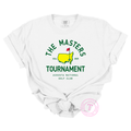Masters Tournament - Green Font