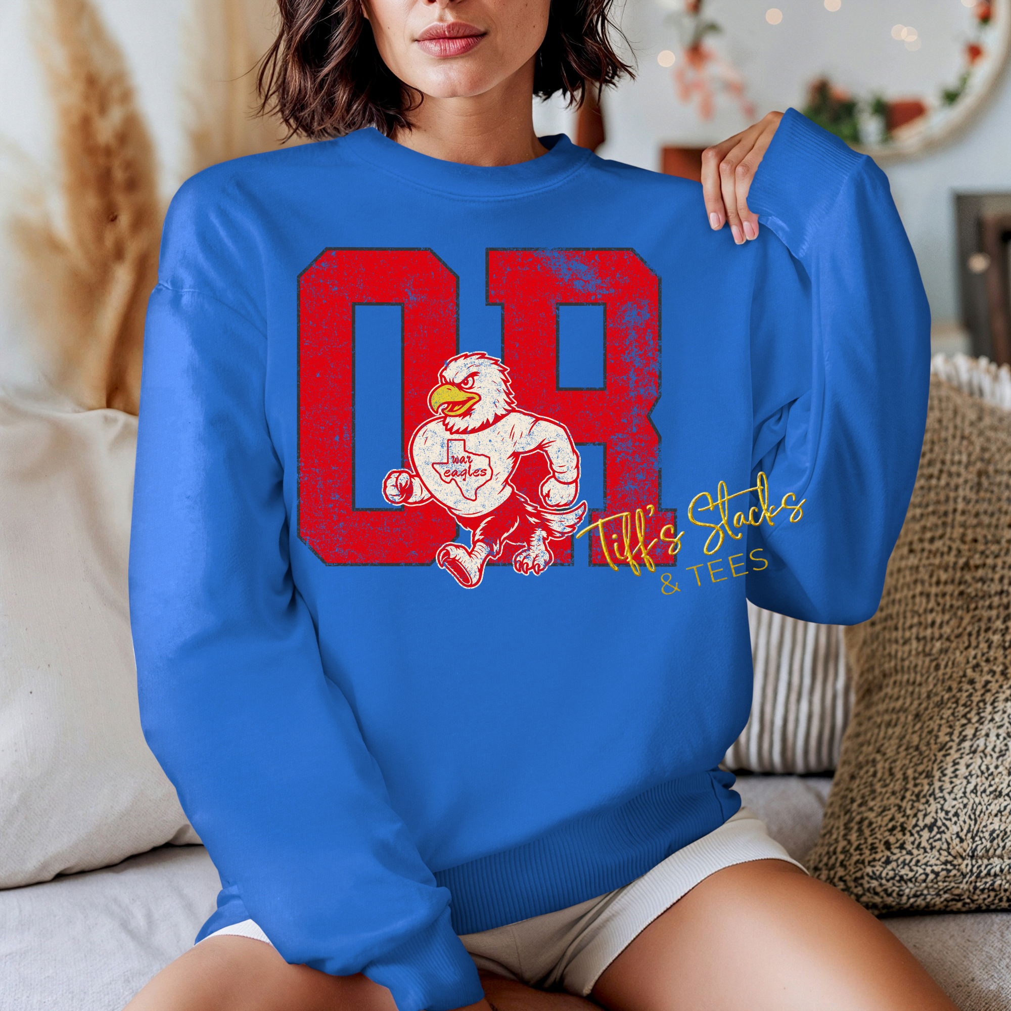 Oak Ridge War Eagle Vintage Mascot