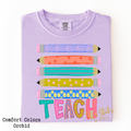 Teach w/ Stacked Preppy Pencils