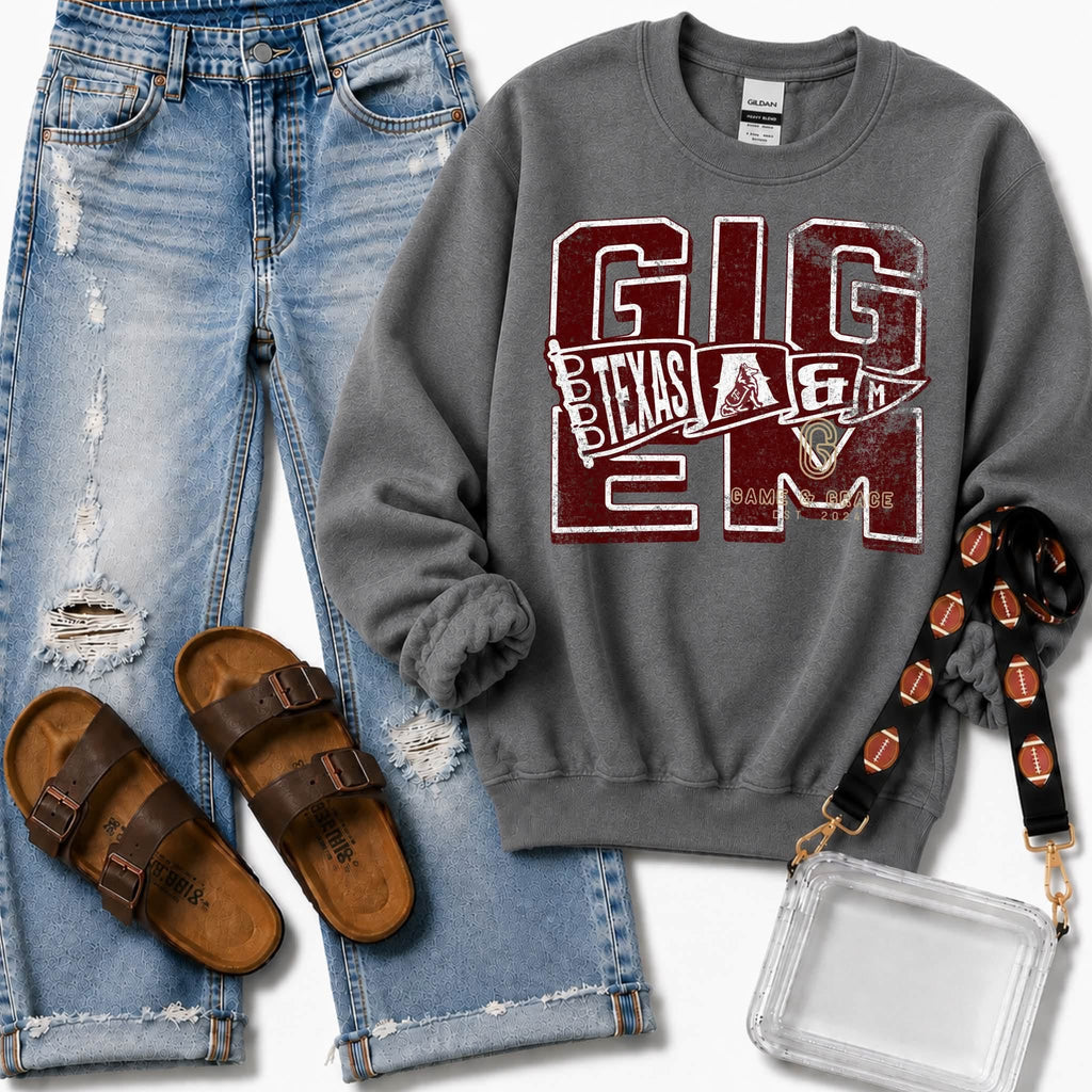 Gig Em A&M Pennant