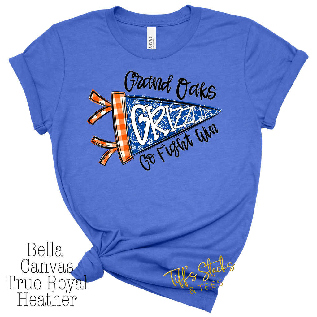 Grand Oaks Grizzlies Go Fight Win Pennant Youth