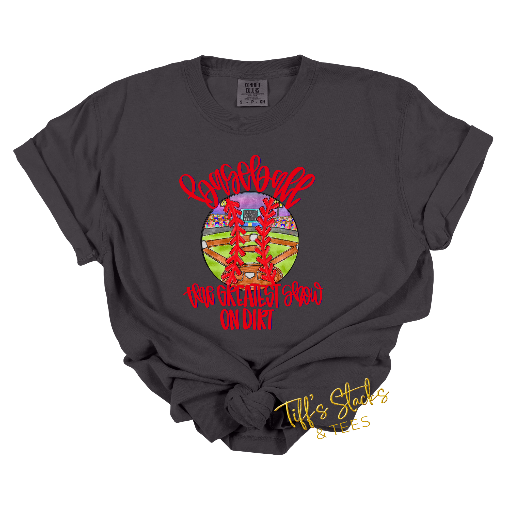 Baseball The Greatest Show on Dirt (Red)