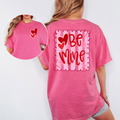 Be Mine Striped Front/Back
